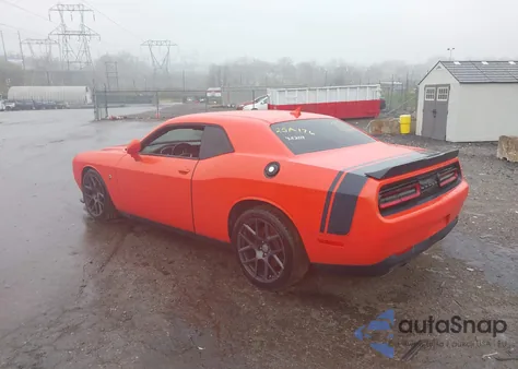 2016 Dodge Challenger 392 Hemi Scat Pack Shaker из США, поврежденный, VIN 2C3CDZFJ7GH309464